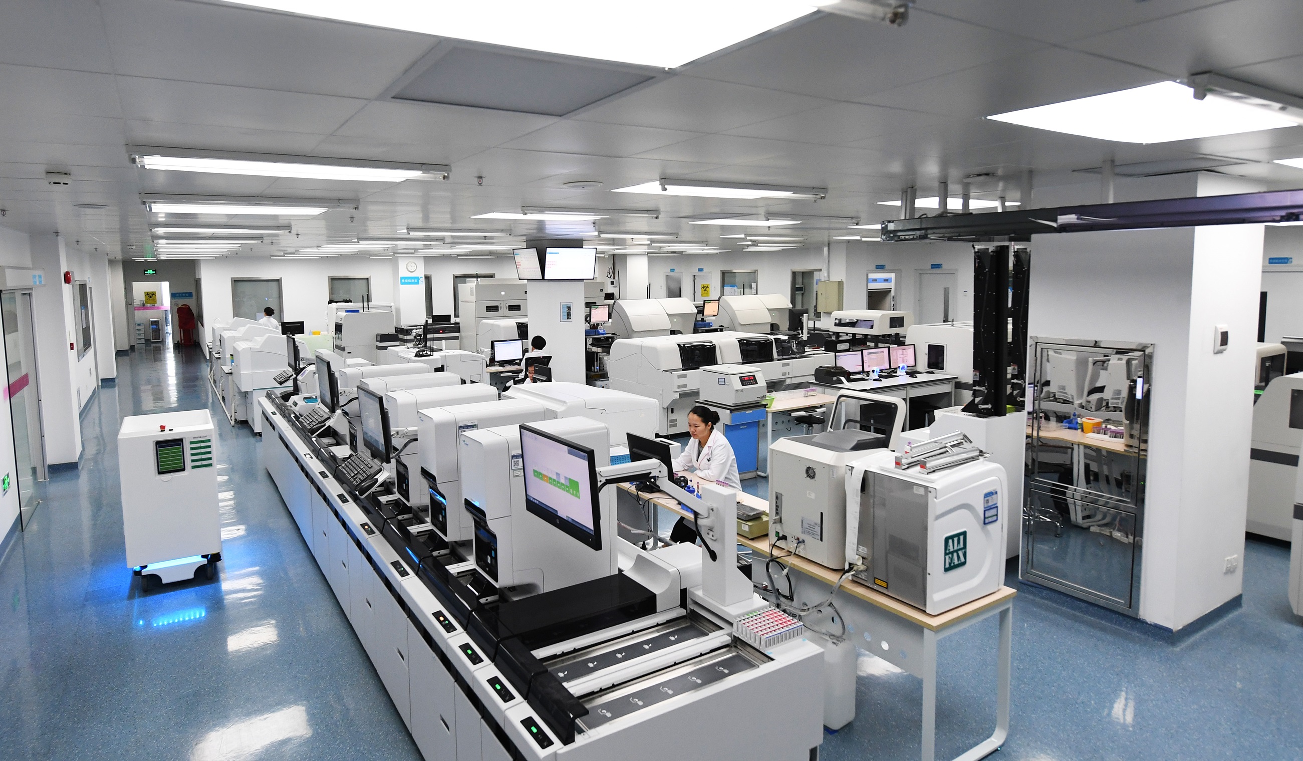 Laboratory line