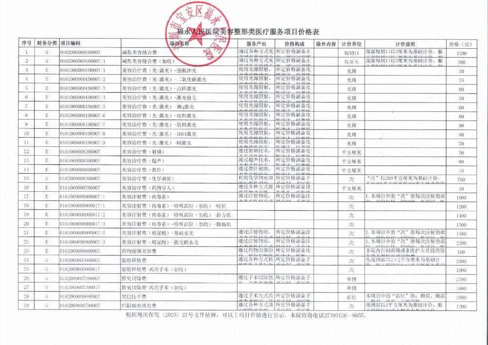 福永人民医院美容整形类医疗服务项目价格公示.jpg