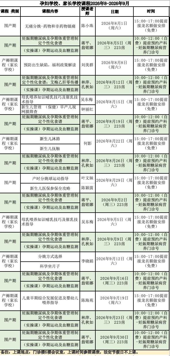 孕妇学校课程8-9月.png
